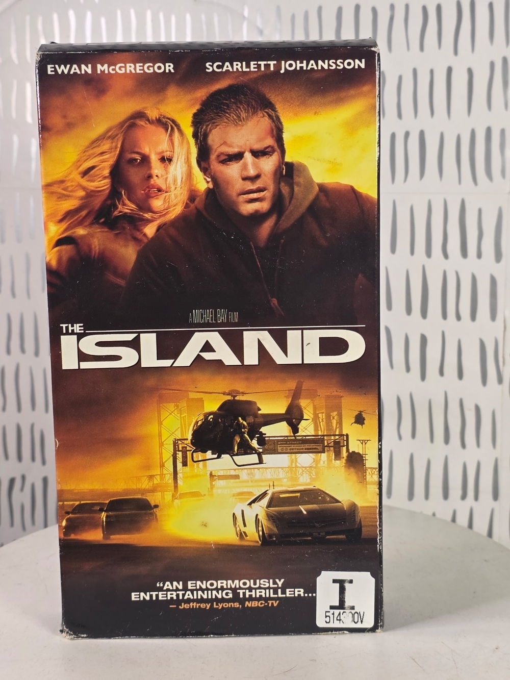 Warner Bros. The Island VHS Tape - Black and Yellow Cover